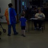 Preschoolers delivering cards, cookies and smiles