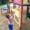 A Little Angel talking to one of his friends